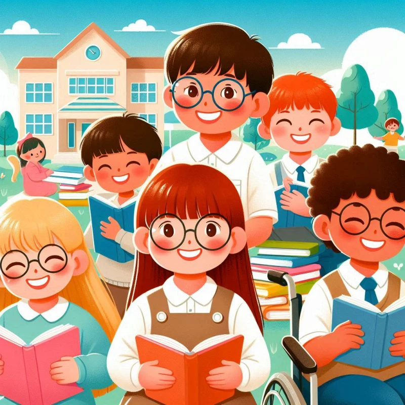 교육 불평등 해소를 적용한 교육 현장의 밝은 모습