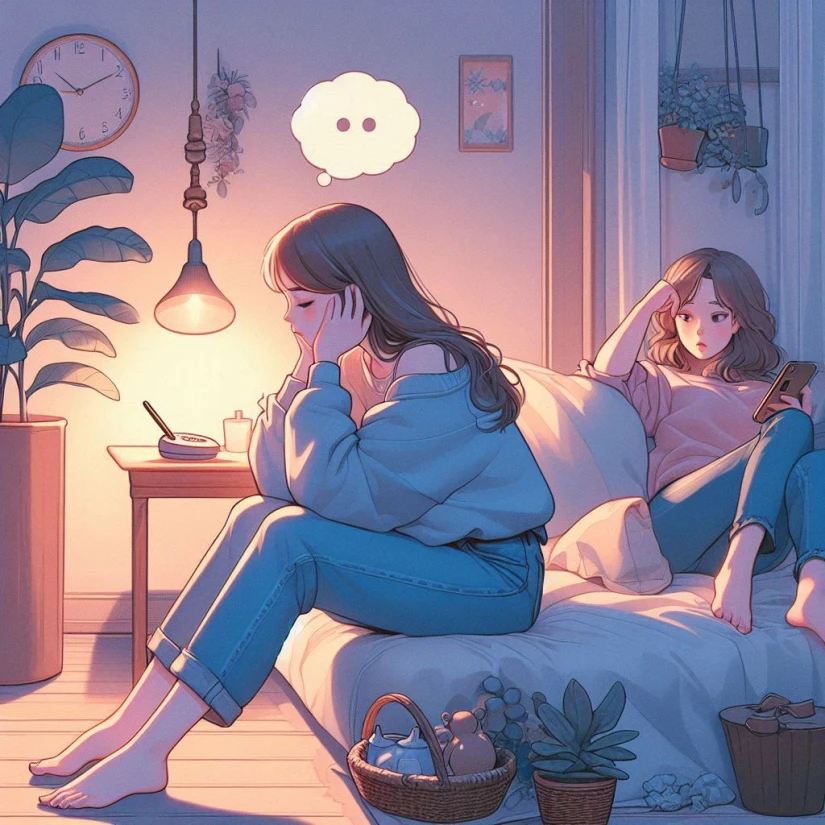 여자친구 화났을때 상황