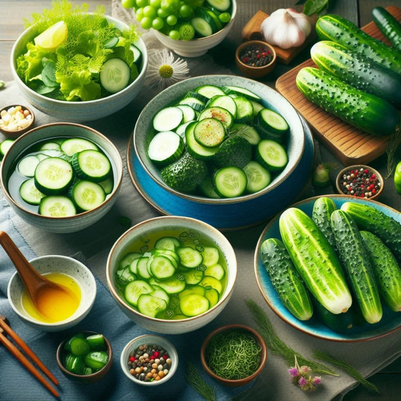 제철 오이로 만드는 요리 레시피