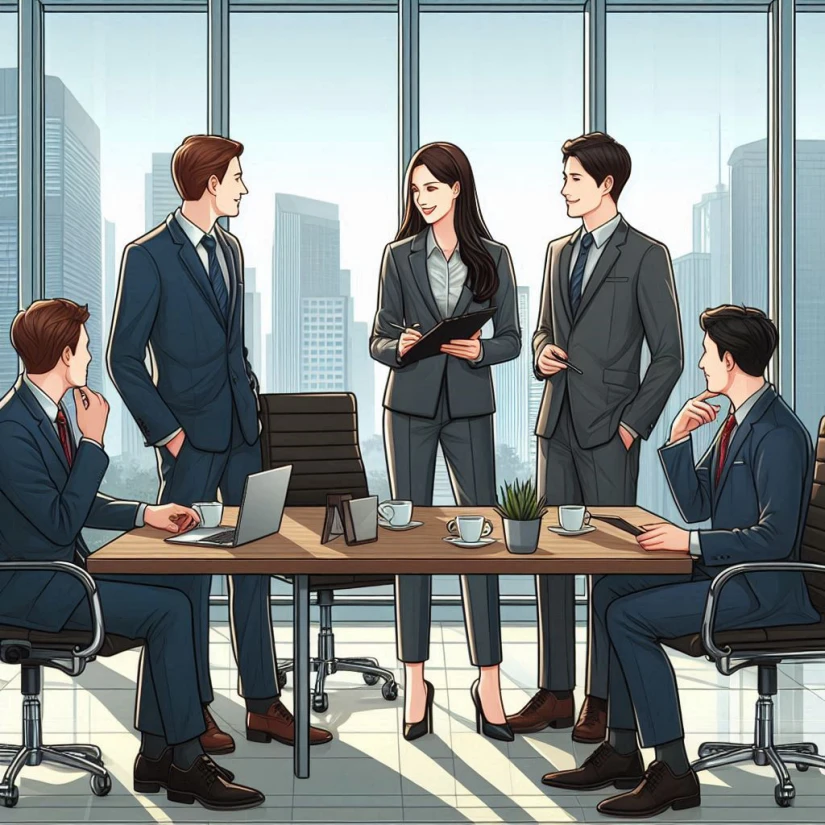 일본 회사에서의 호칭 사용