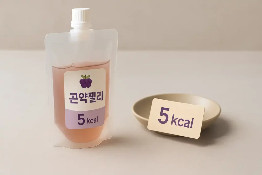 저칼로리 곤약젤리