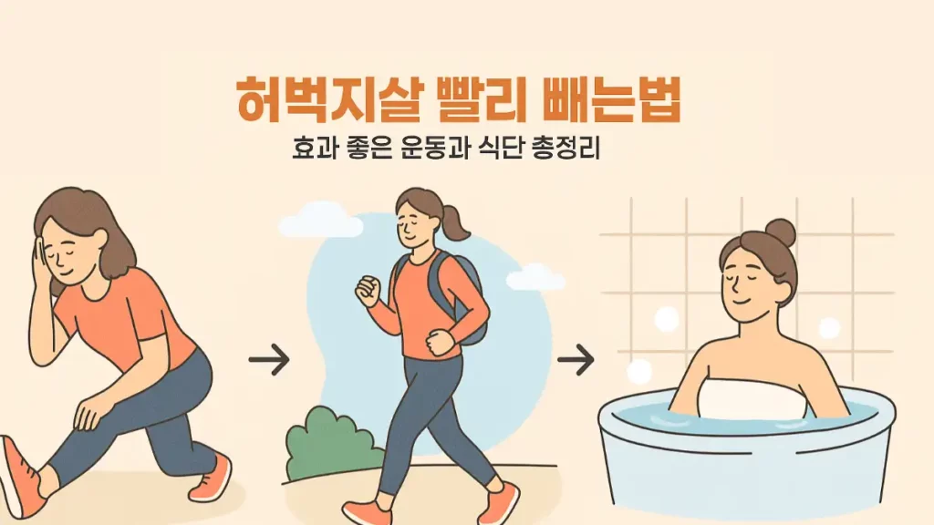 허벅지살 빨리 빼는법 운동 식단
